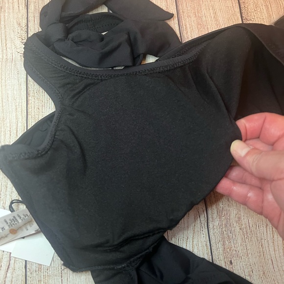 SALE-NWT Shade & Shore Women’s Bow Cut Out 1 Piece Swimsuit size XL (16) - Picture 7 of 13